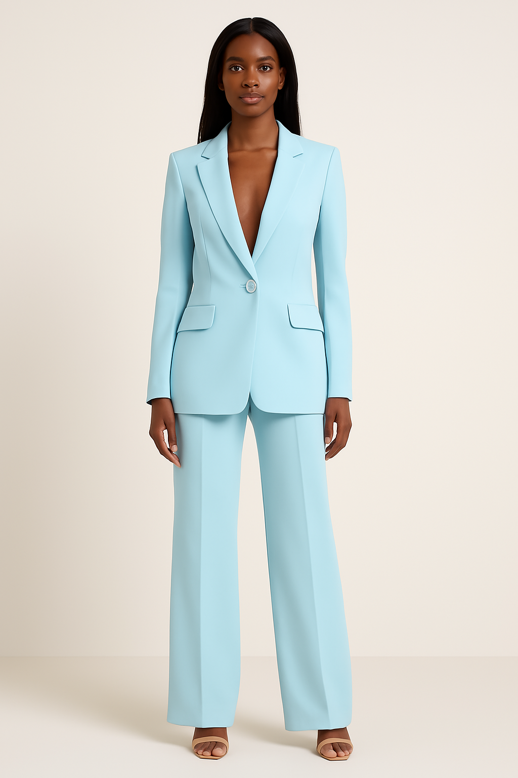 Women’s Blazer and Trouser Set | Longline Blazer