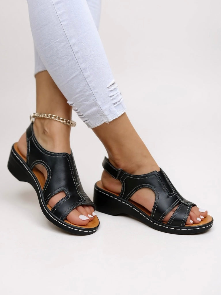 Ines | Women's Cushioned Adjustable Sandals for Walking