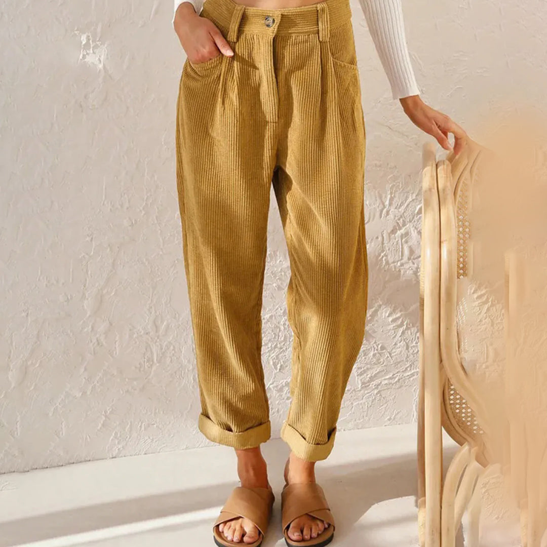 Women’s High-Waisted Trousers | Long