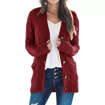 Sweater Women - Midi-Length Knit Sweater