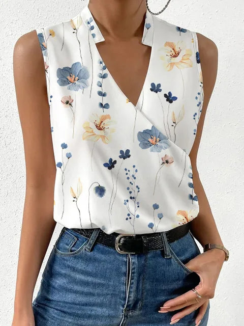 Women’s V-Neck Top | Clean Design