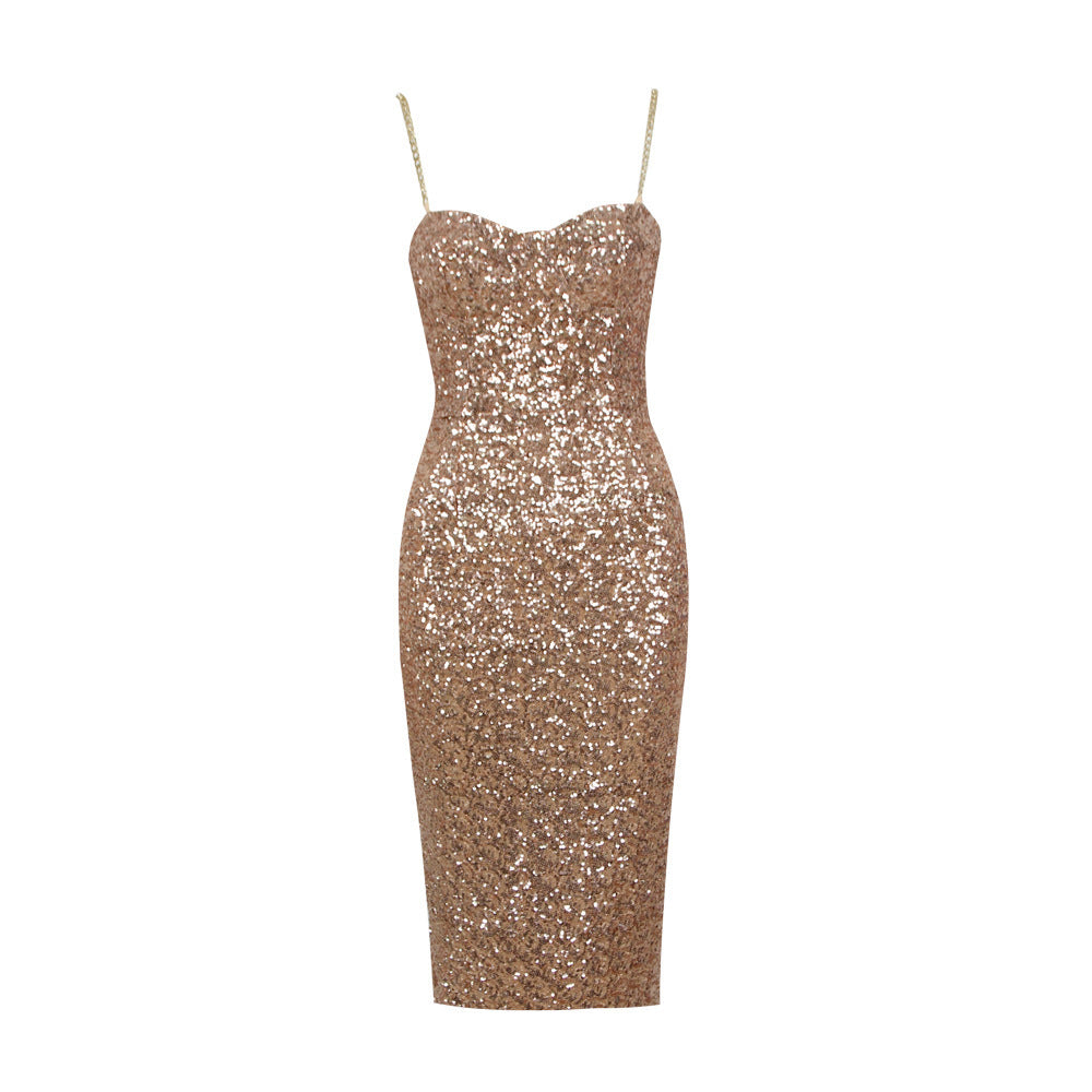Women’s Modern Zipper Dress | Midi