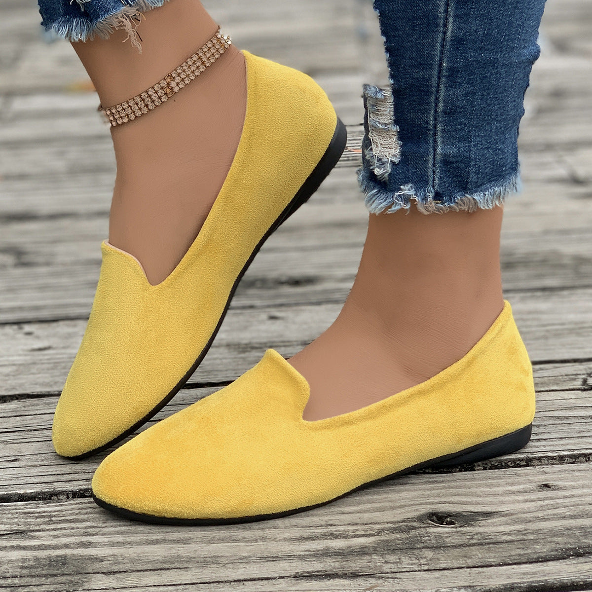JANELLE™ – Casual Comfortable Pointed-Toe Flats