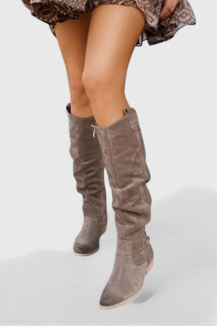 Celine™ | Retro-Inspired High Boots