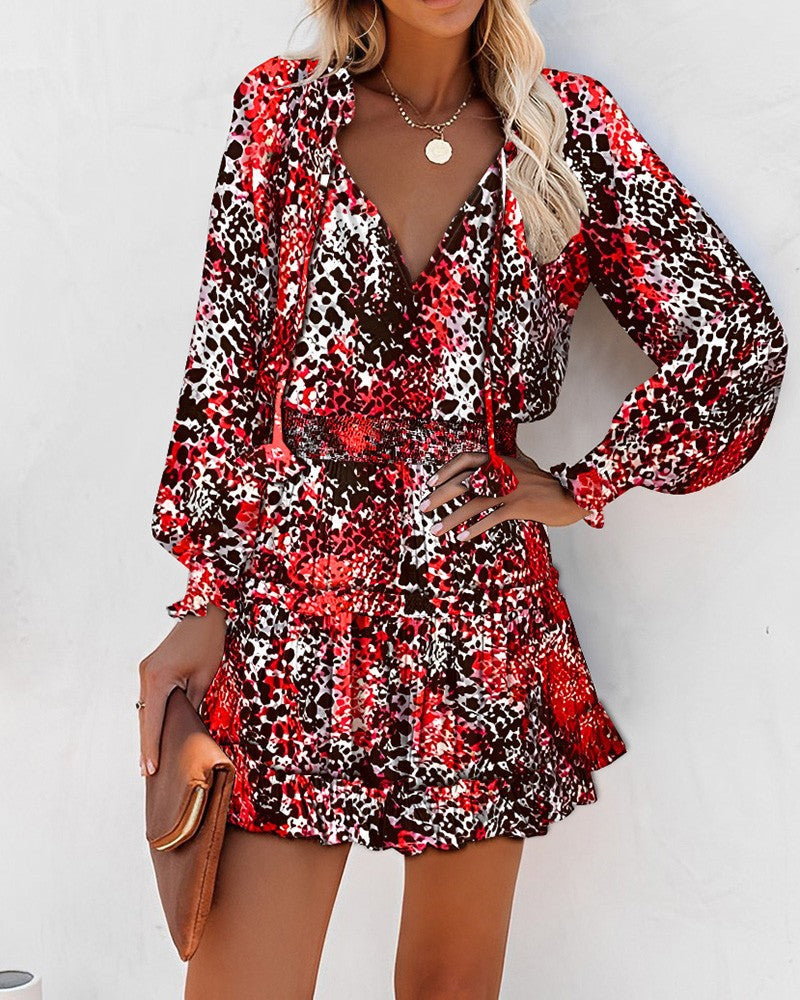 Women’s Bold Floral Dress | Mini