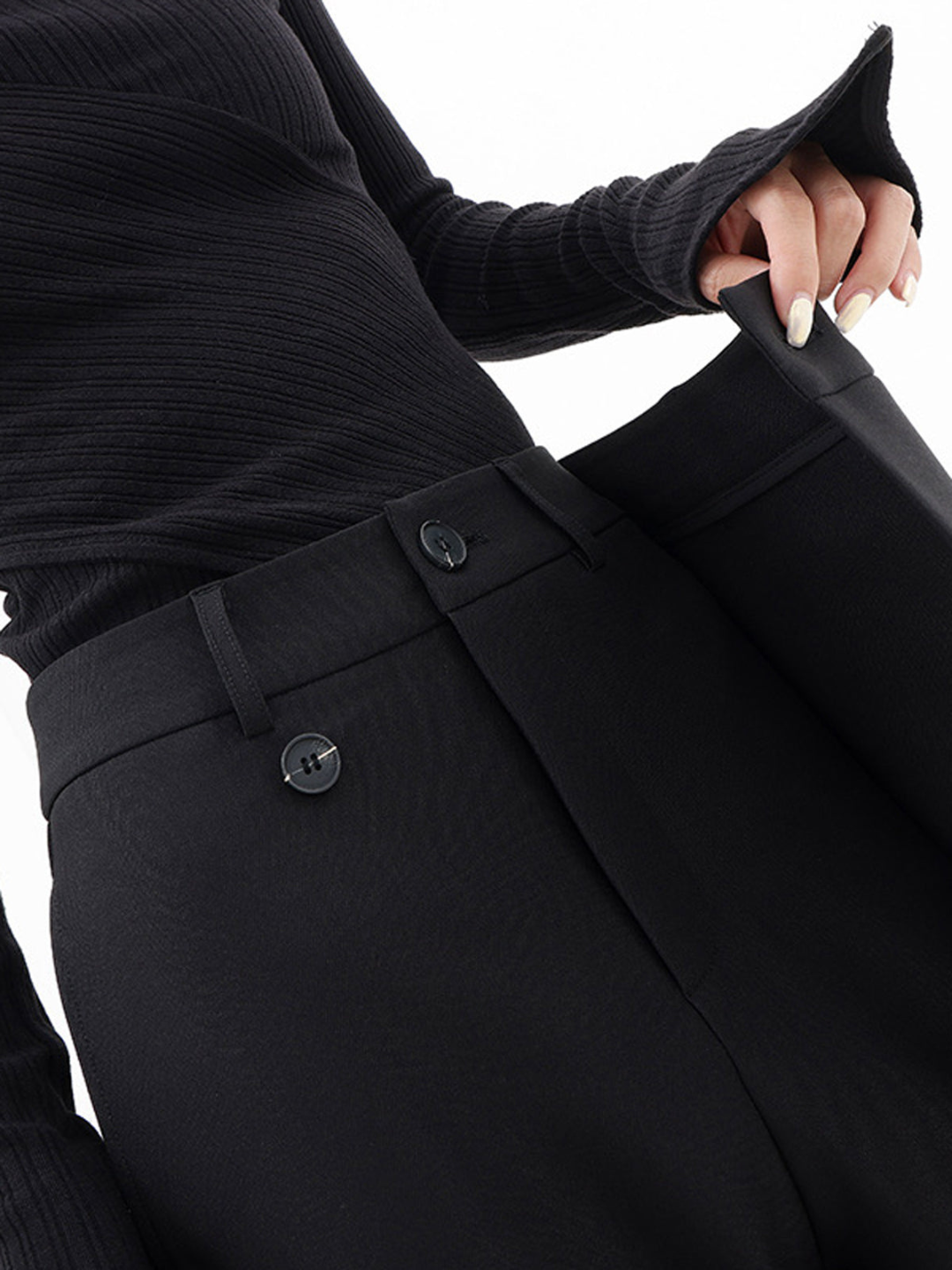 Women's Baggy Trousers with Relaxed Fit and Versatile Style