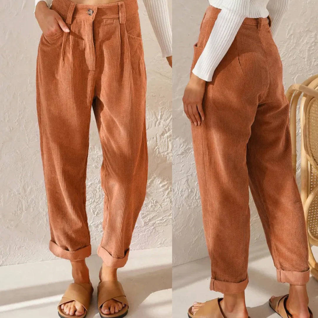 Women’s High-Waisted Trousers | Long