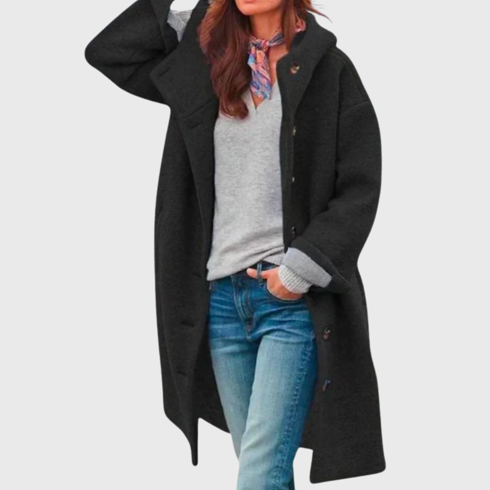 Women's Classic Coat with Timeless Design and Versatile Style