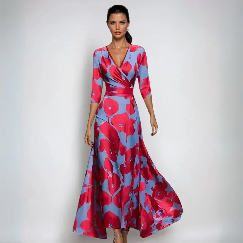 Women’s Wrap Style Dress | Maxi