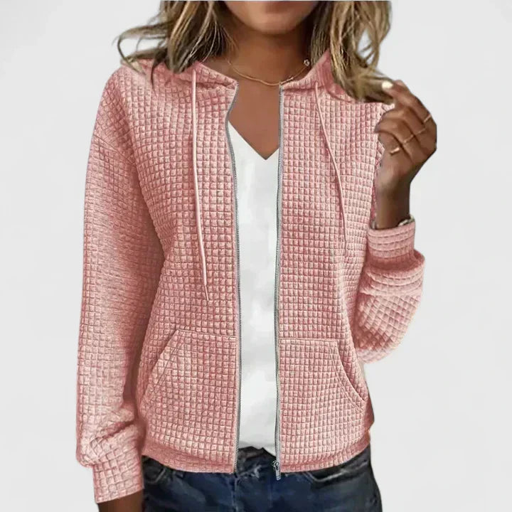 Women's Knit Cardigan with Cozy Feel and Breathable Design