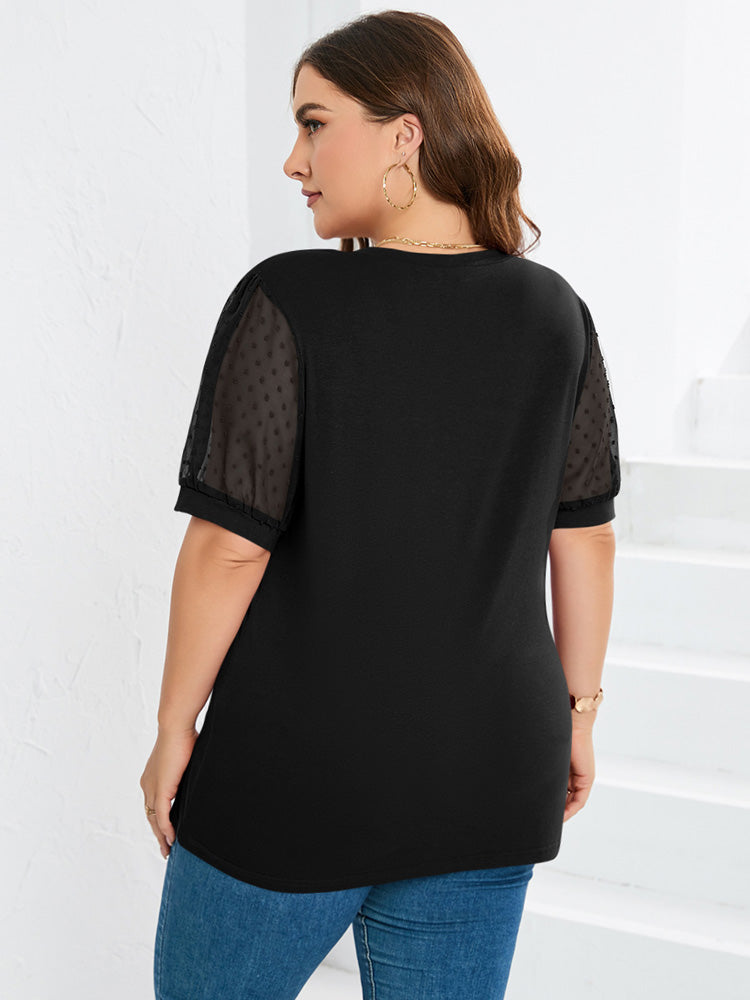 Women's V-Neck Top with Versatile Style and Soft Fabric