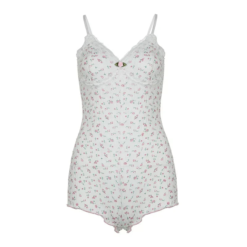 JOY™ – Dreamy Floral Sleeveless Bodysuit