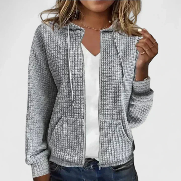 Women's Knit Cardigan with Cozy Feel and Breathable Design