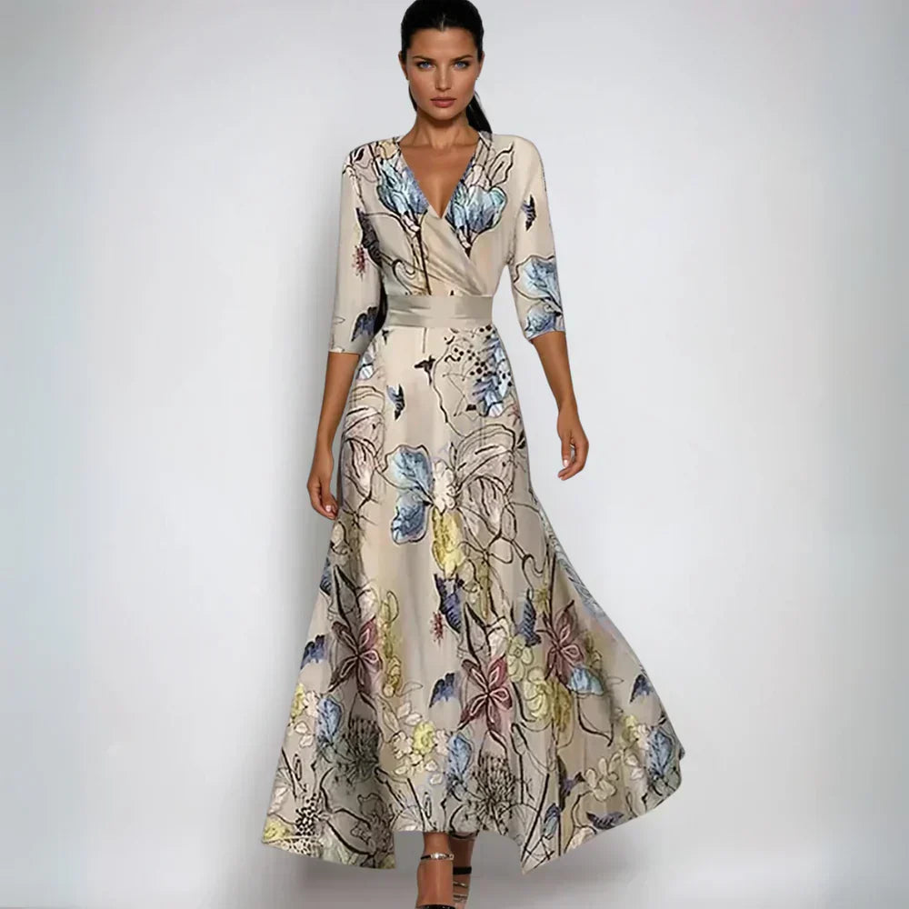 Women’s Wrap Style Dress | Maxi