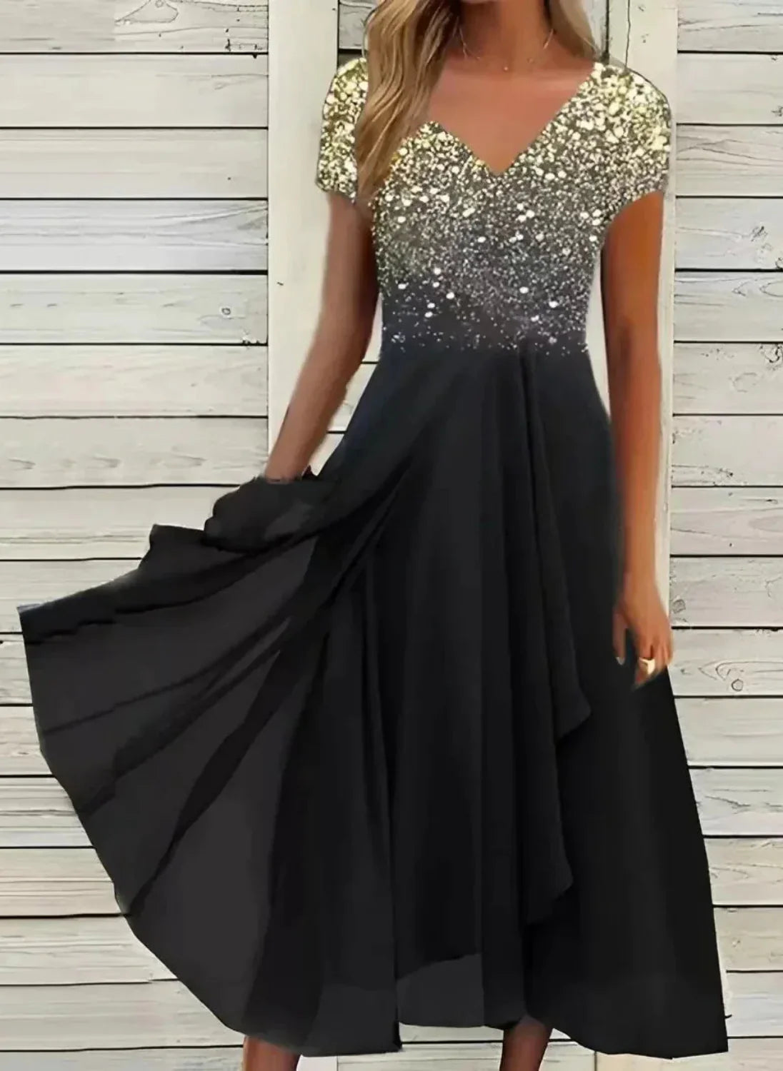 Women’s Shoulder Cutout Dress | Midi