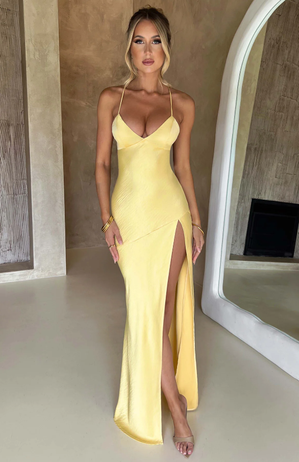 Women’s High Slit Dress | Maxi