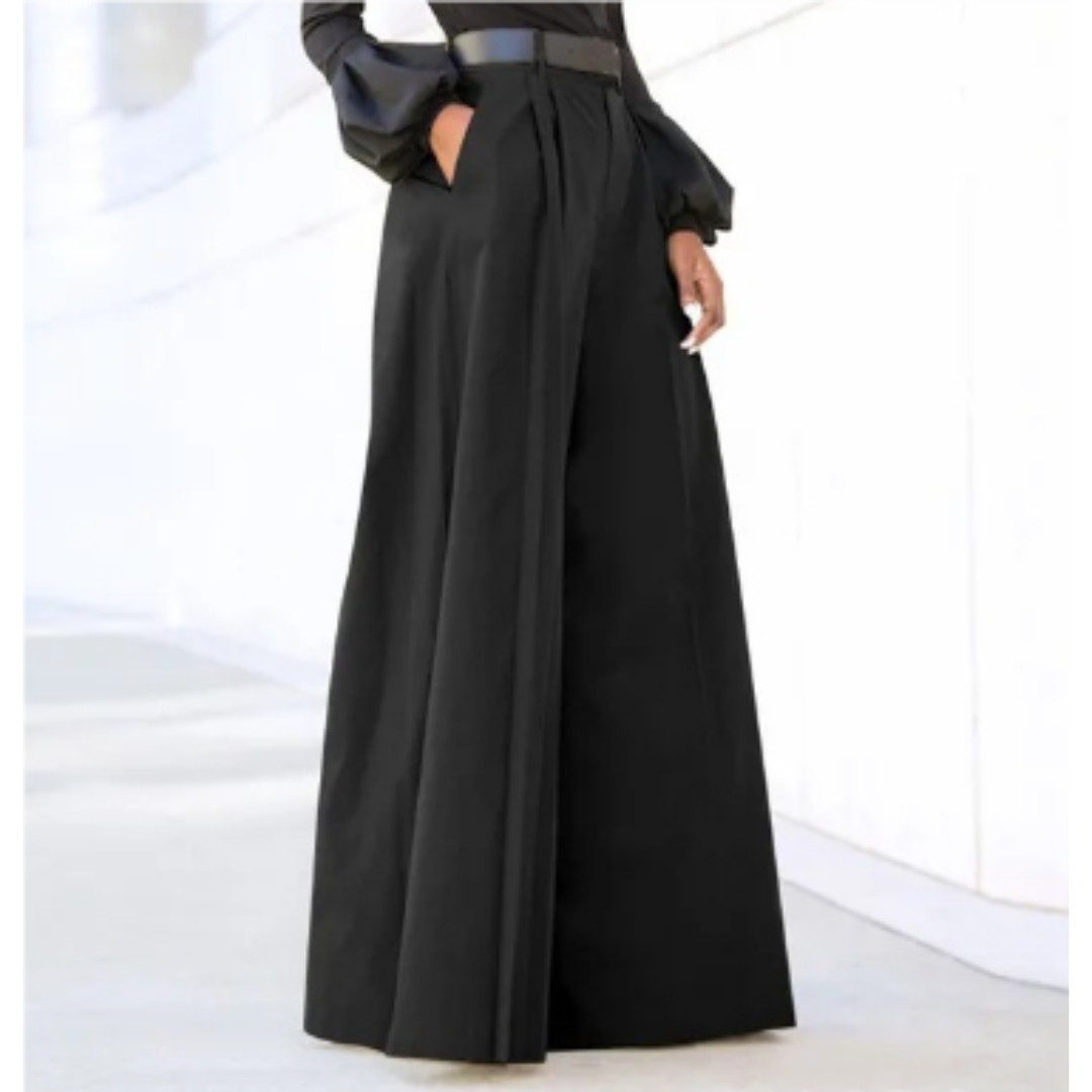 Women’s Wide Leg Palazzo Trousers | High Waist