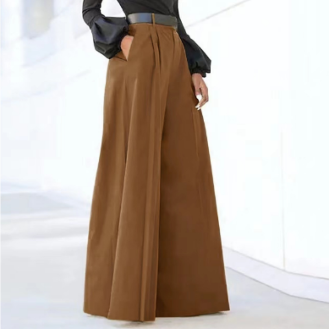 Women’s Wide Leg Palazzo Trousers | High Waist