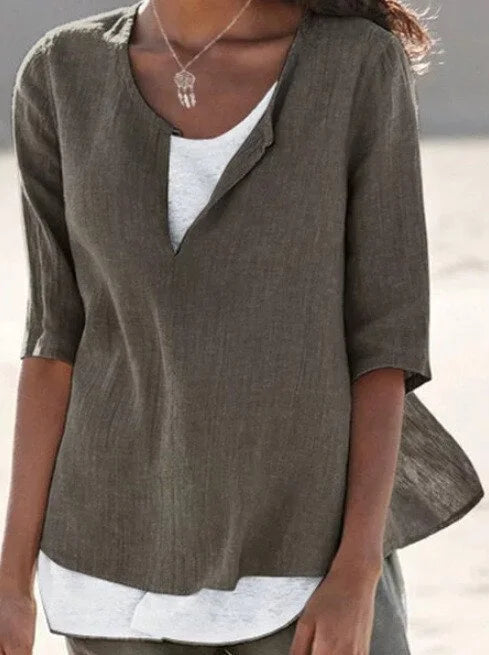 Women’s Layered Blouse | Clean Design