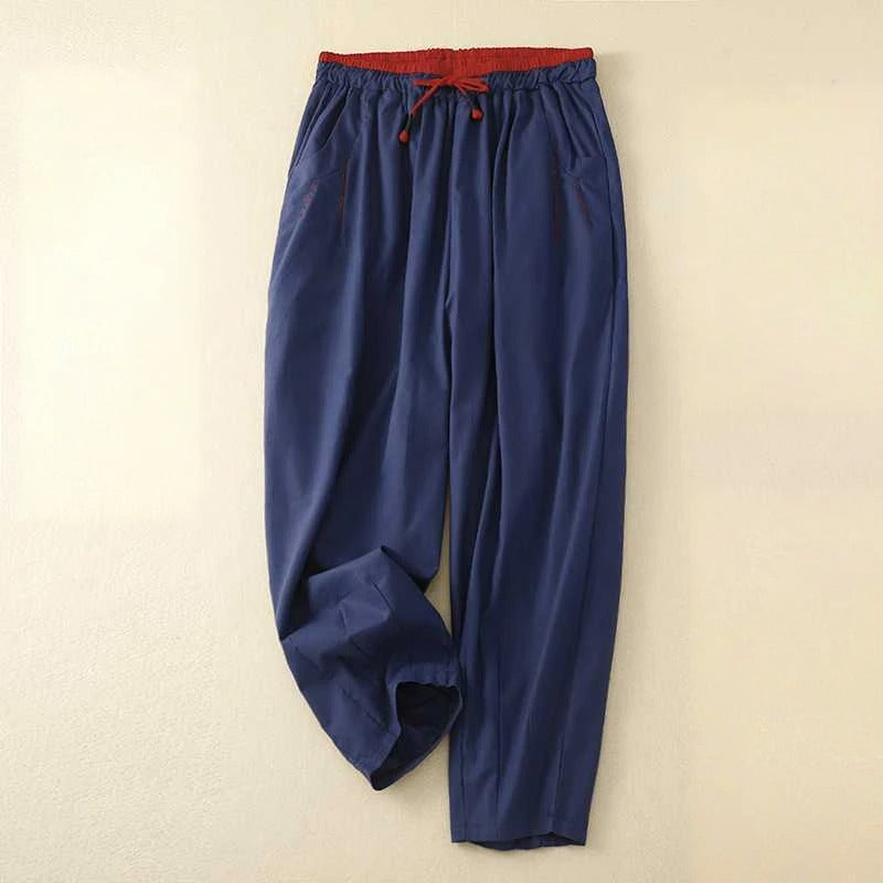 Women's Summer Trousers with Relaxed Fit and Lightweight Fabric