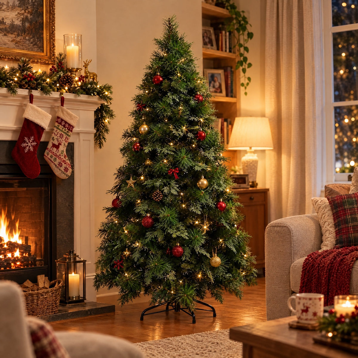 Artificial Christmas Tree 4ft, 5ft, 6ft – image 3