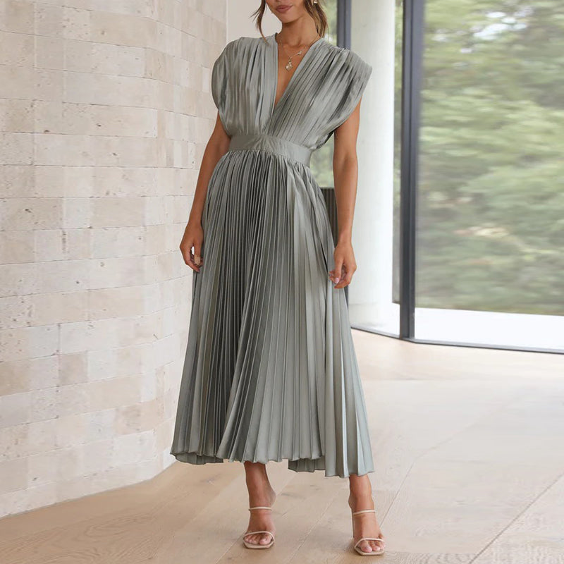 Women’s Modern Sleeveless Dress | Midi