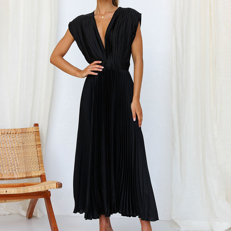 Women’s Modern Sleeveless Dress | Midi