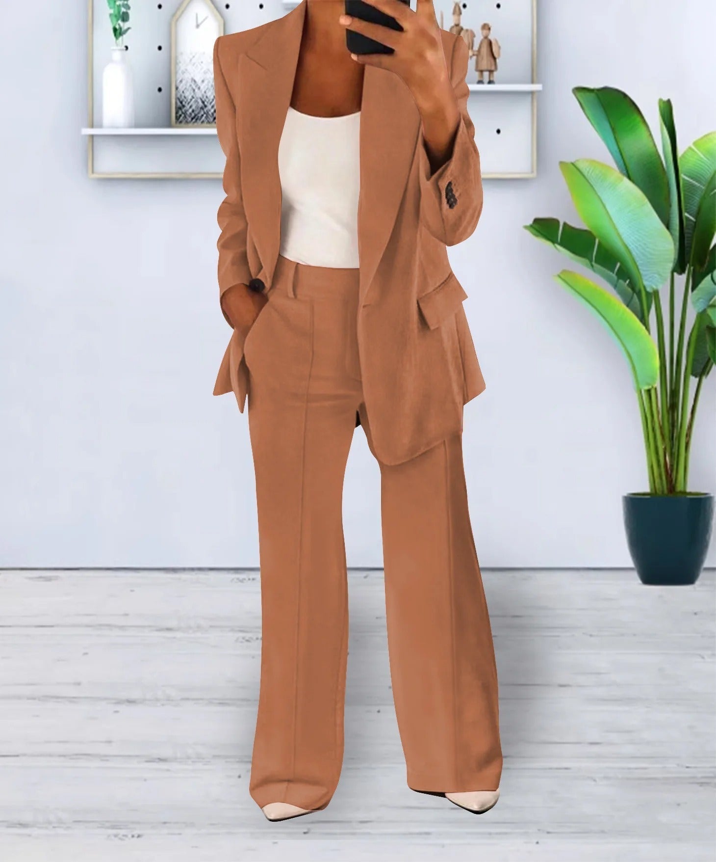 Women’s Co-Ord Set with Blazer and Trousers | Two-Piece
