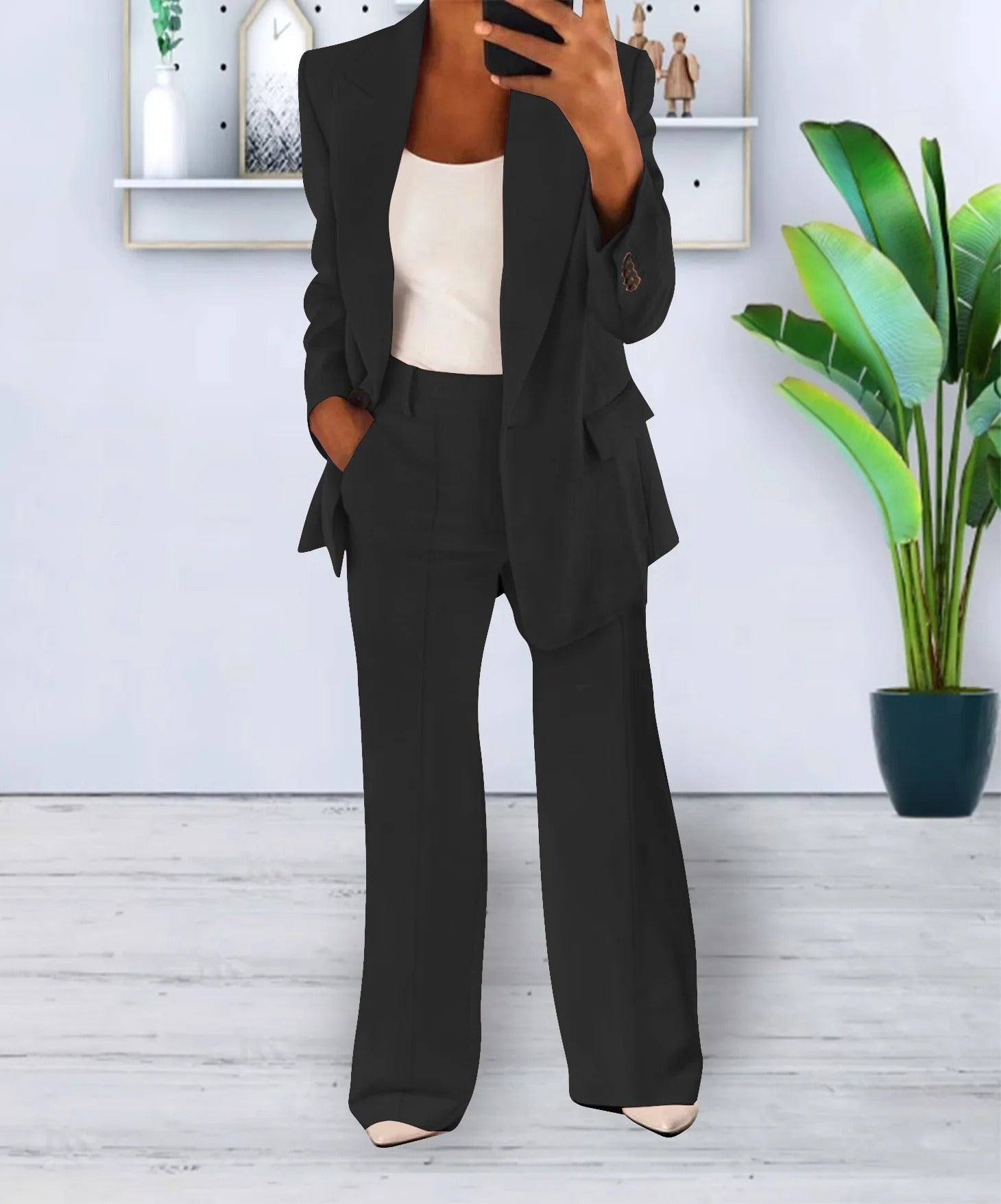 Women’s Co-Ord Set with Blazer and Trousers | Two-Piece
