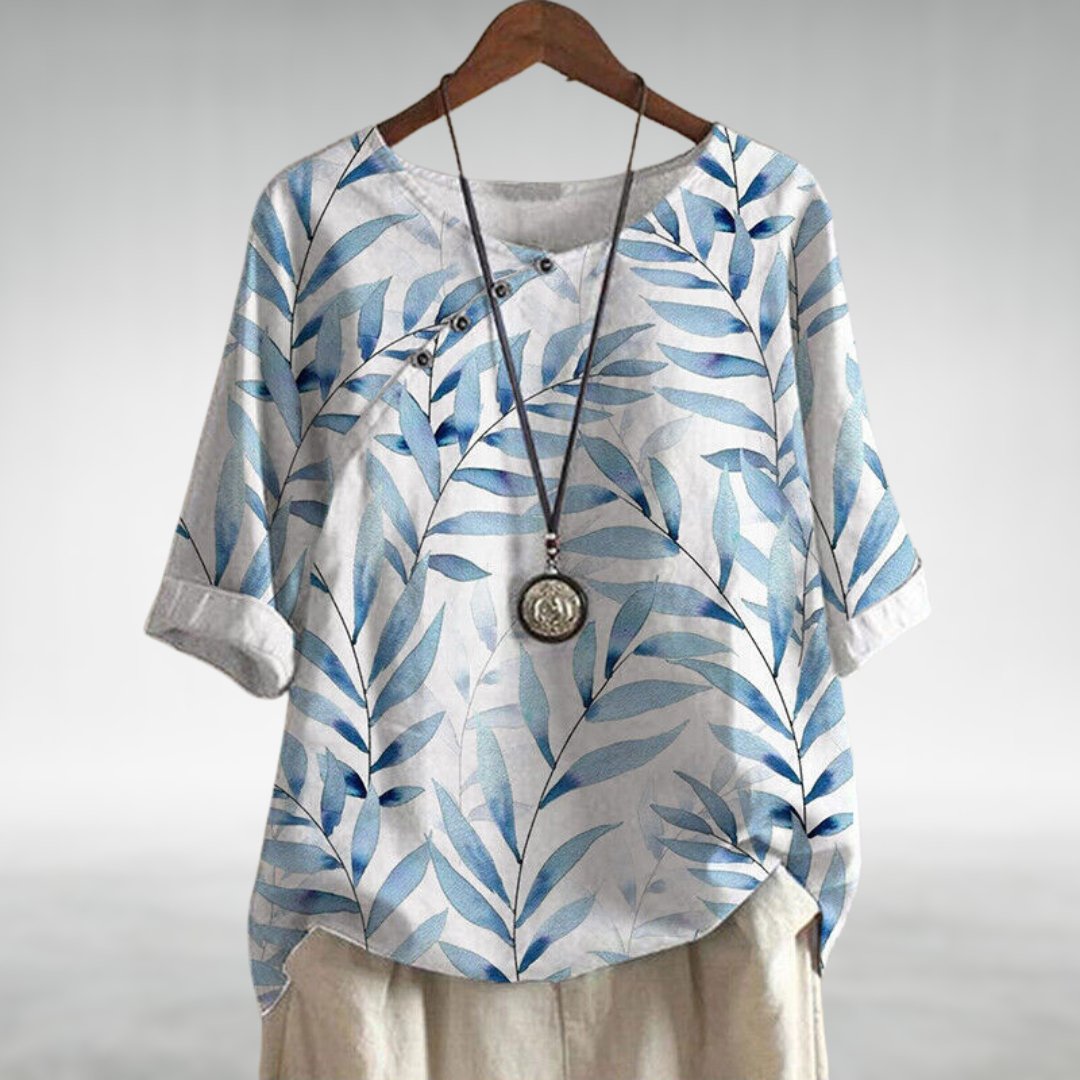 Women's Blouse with Playful Design and Versatile Style