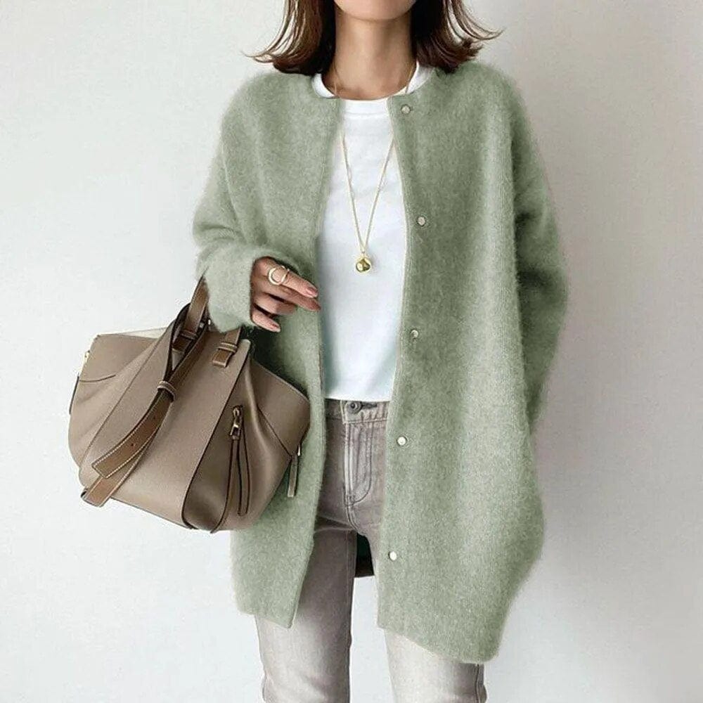 Women’s Buttoned Jacket | Structured Design