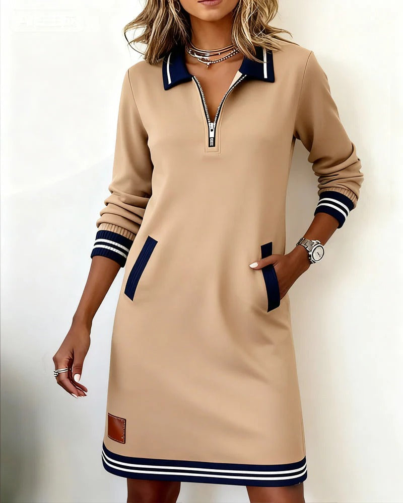 Women’s Long Sleeve Dress | Midi