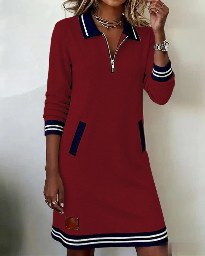 Women’s Long Sleeve Dress | Midi