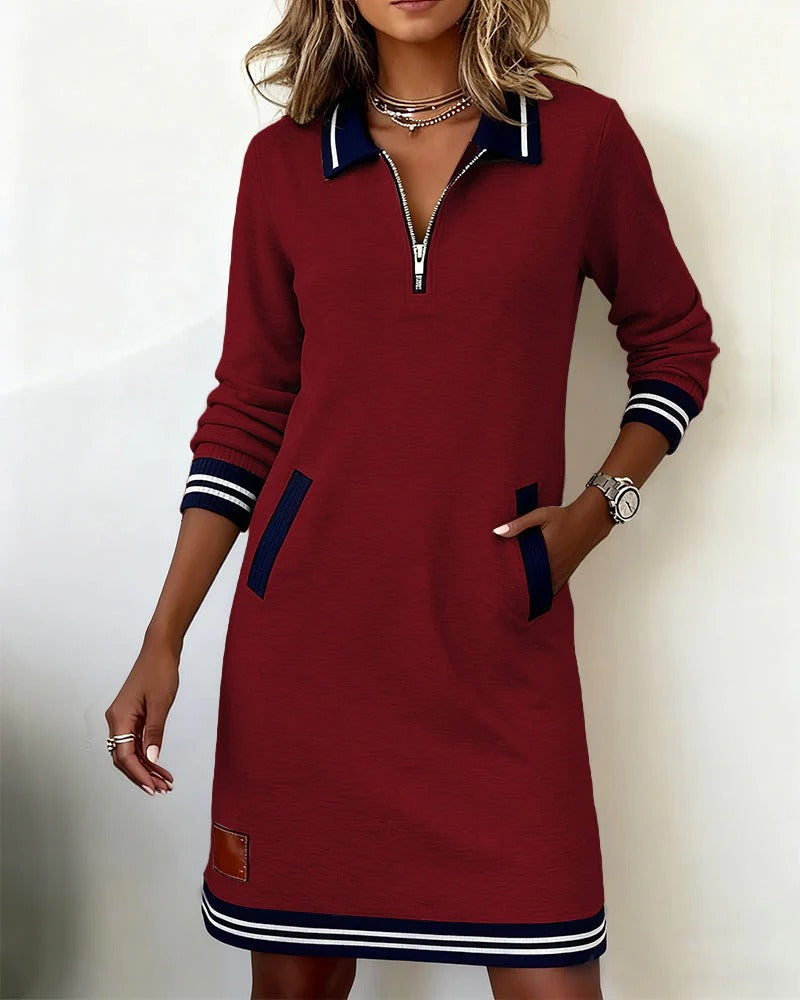 Women’s Long Sleeve Dress | Midi