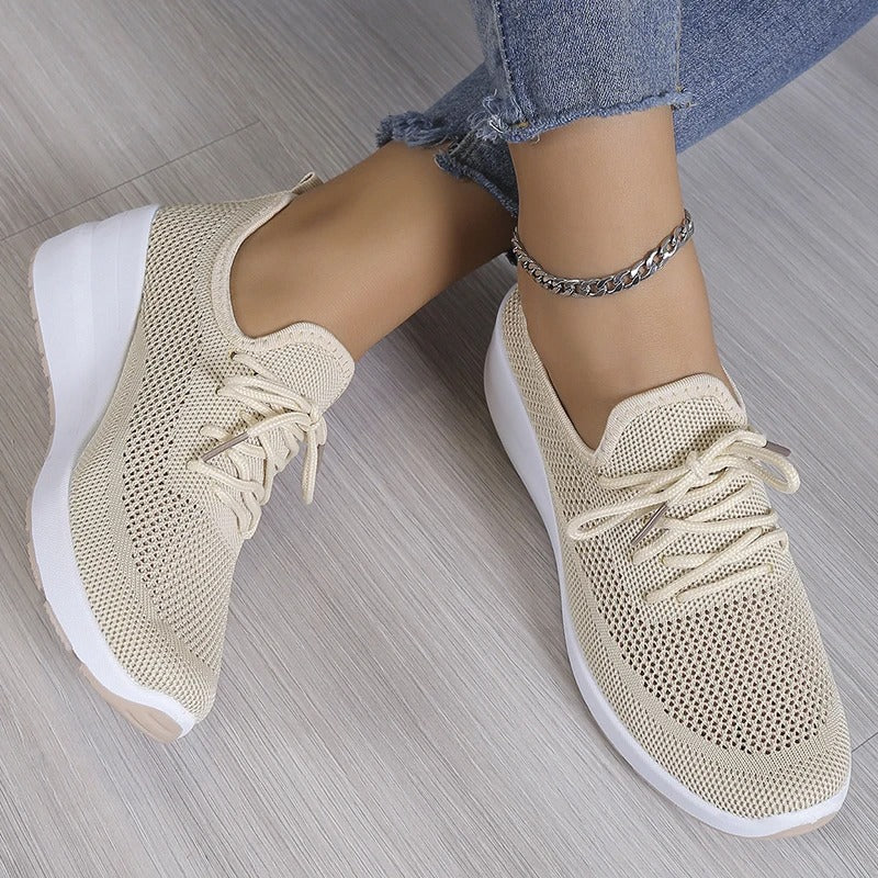 Women’s Sports Shoes | Beige Design