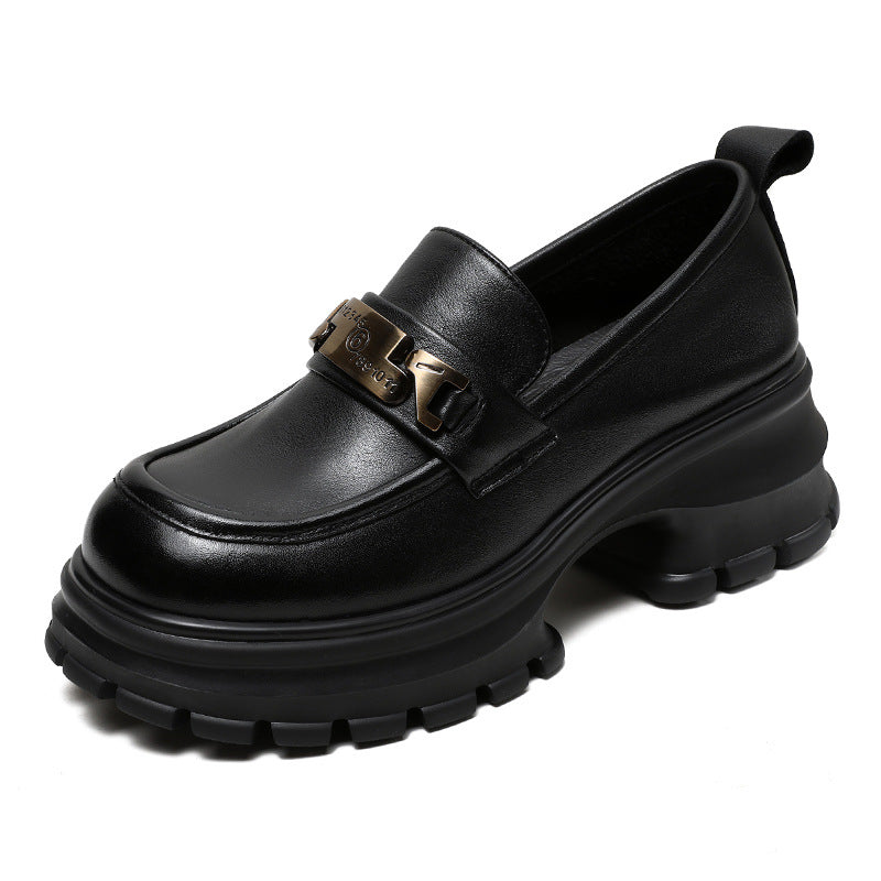 Women’s Platform Loafers | Chain Detail