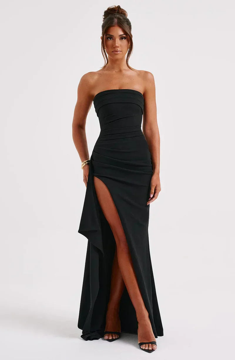Women’s Off-Shoulder Twisted Dress | Maxi